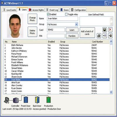 access control card design software|access control software.